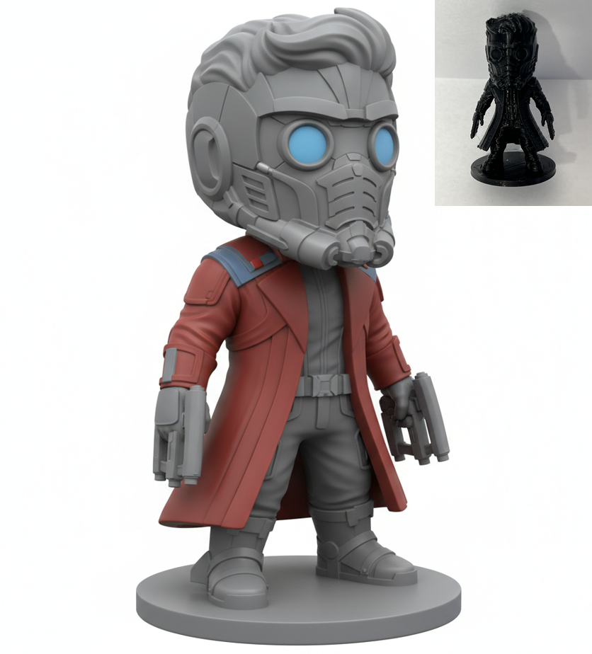 Chibi Star Lord (Guardians Of The Galaxy)