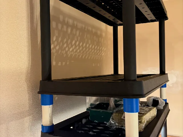PVC Leg adapters for Costco Greenmade Utility Rack