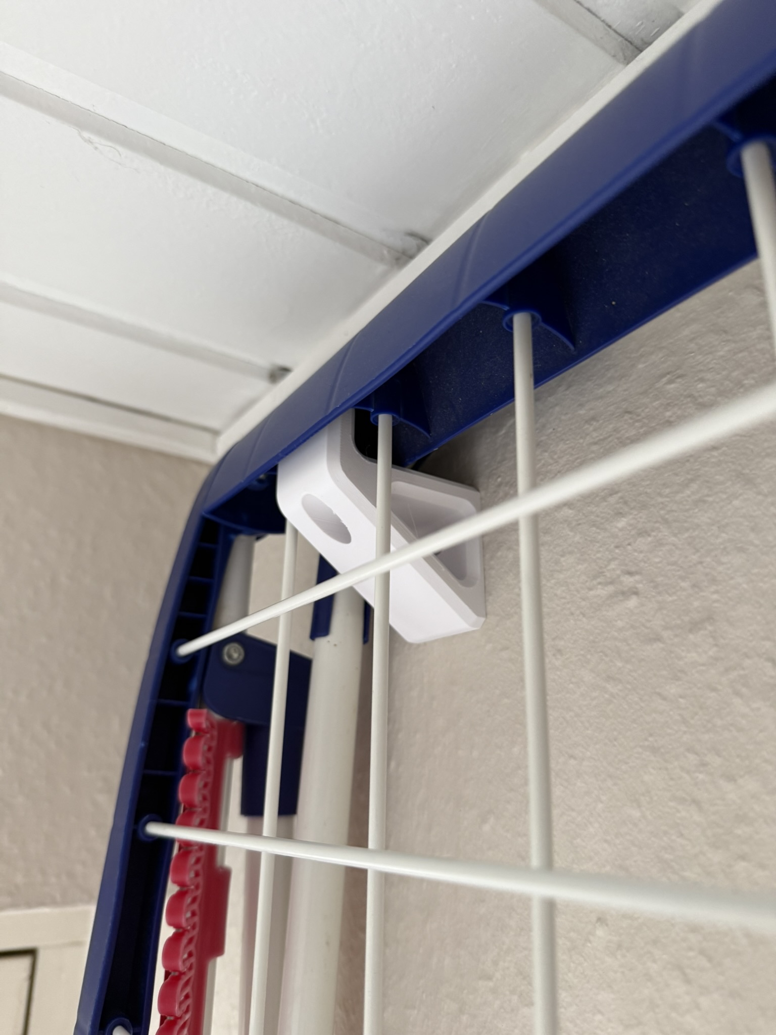 Dryer rack wall hanger 3D model