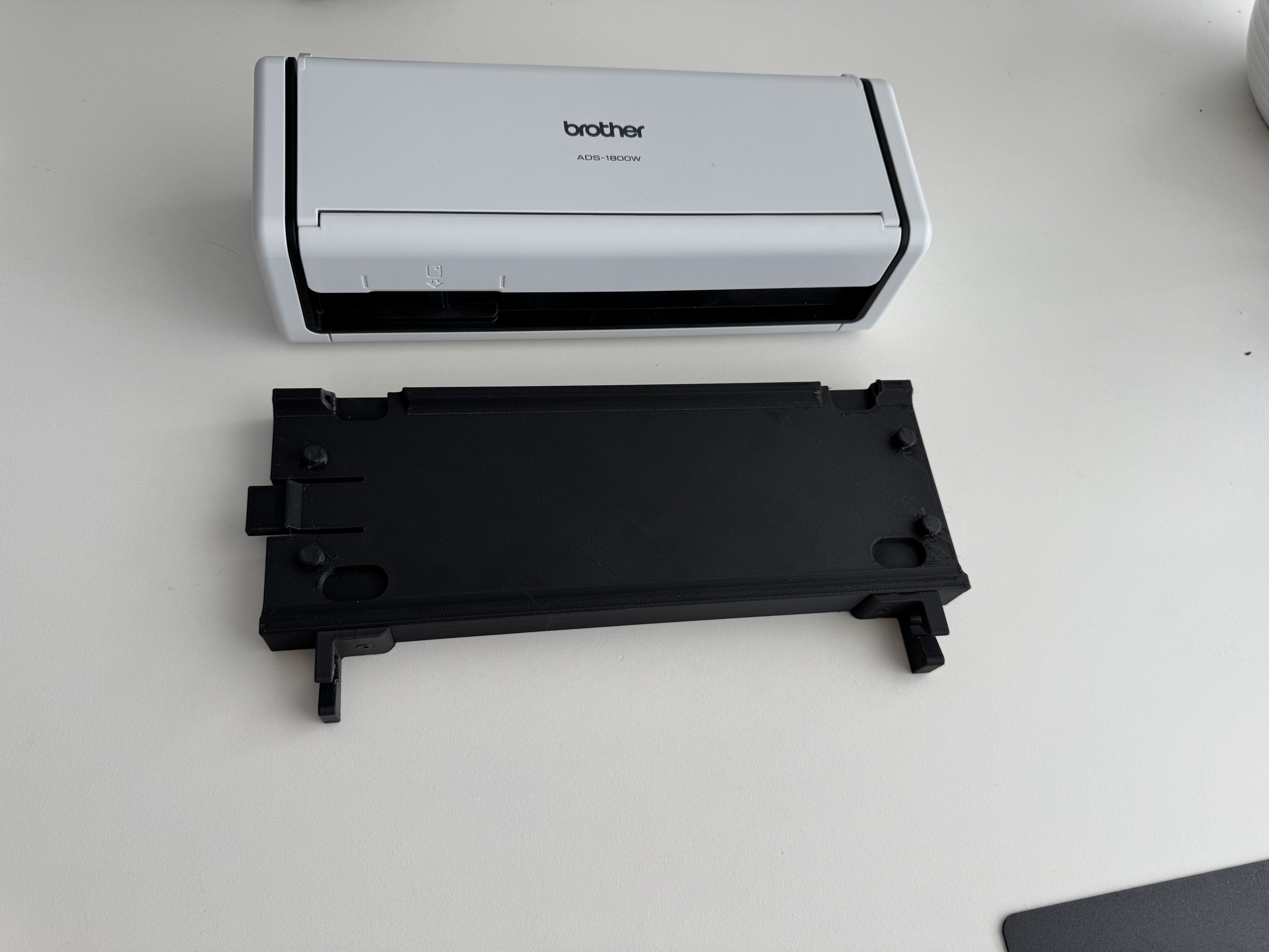 Base plate for a Brother ADS 1300-1800 scanner