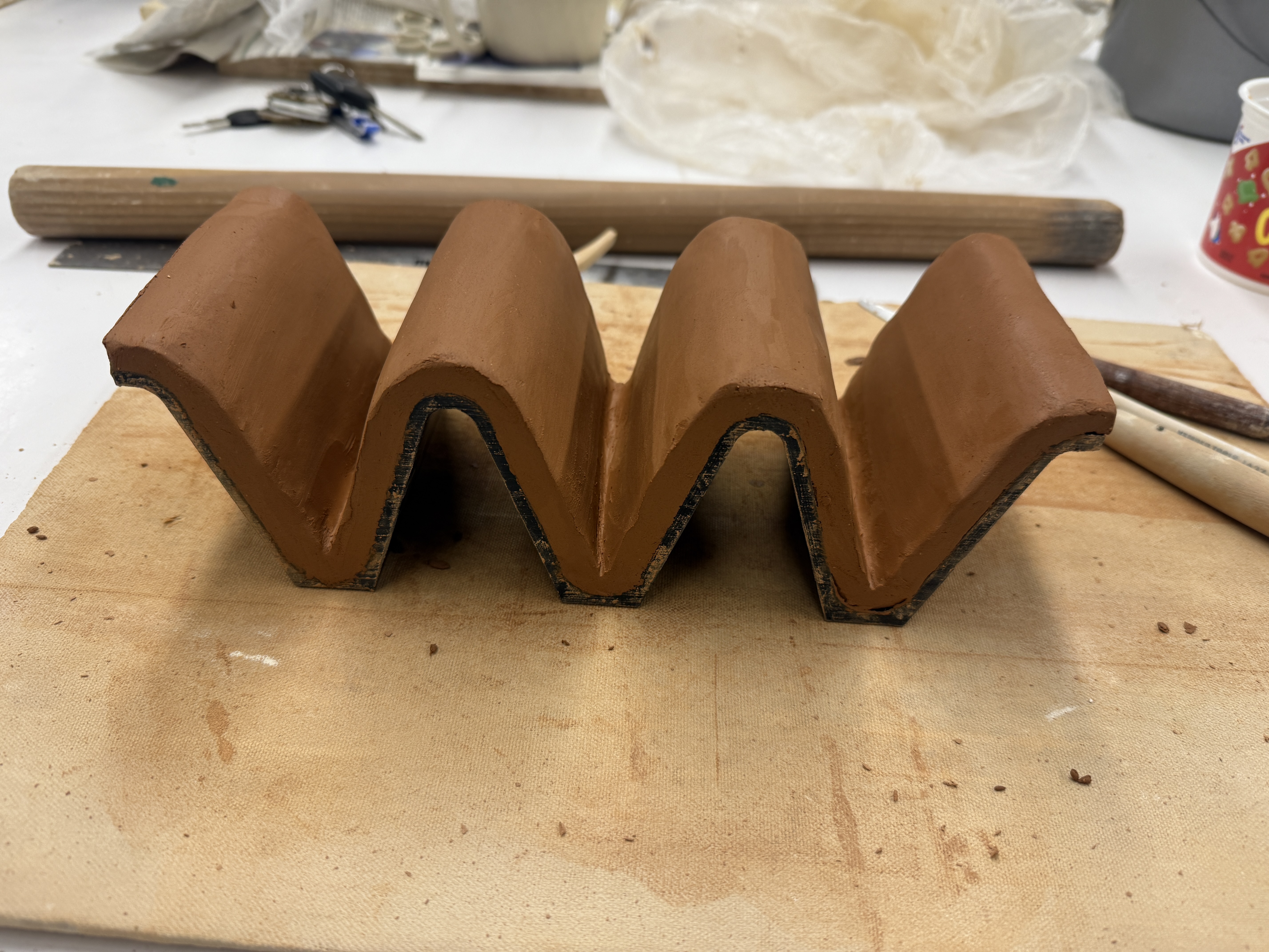 Taco Stand Mold for Clay Molding