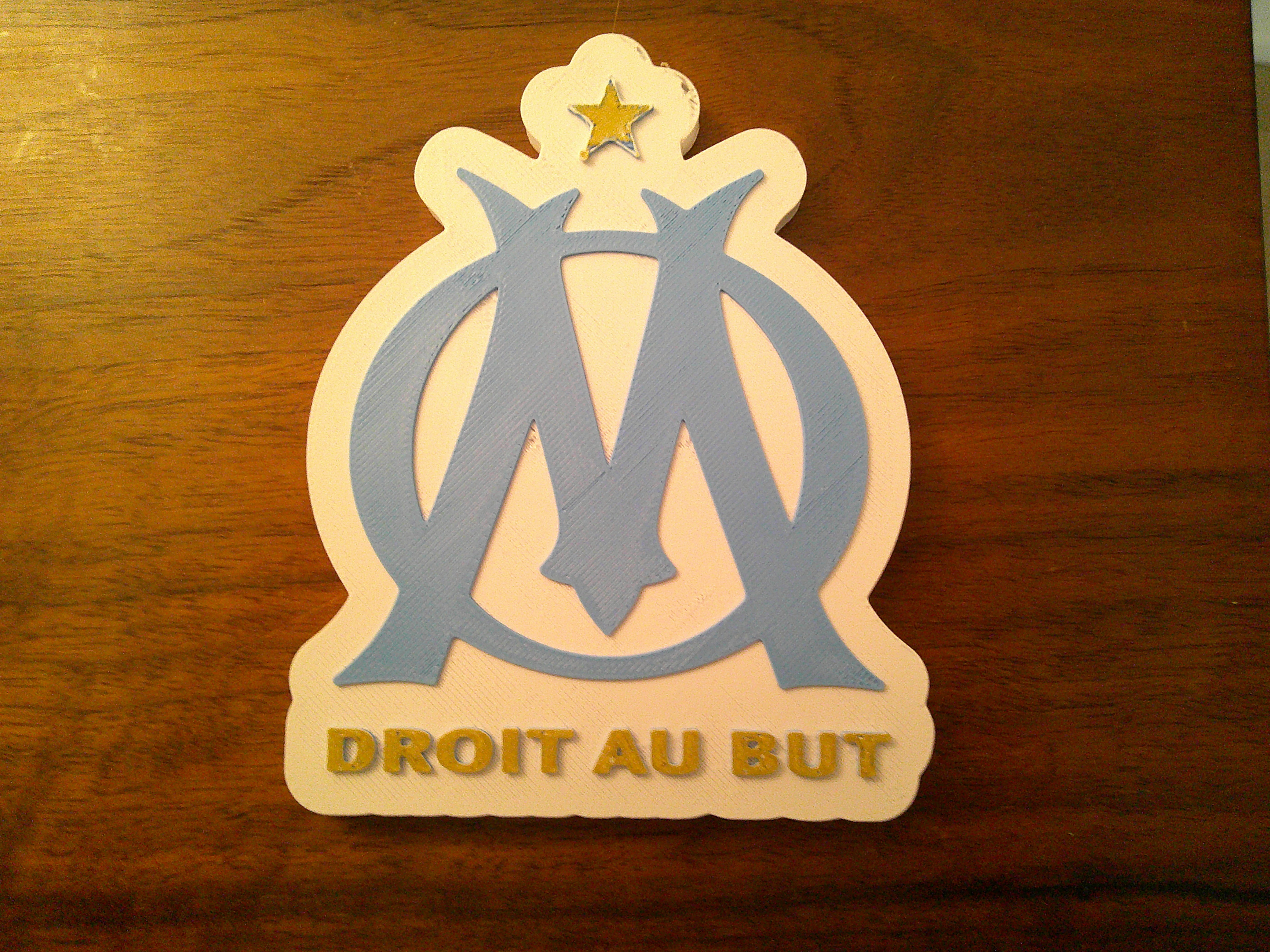 Olympique de Marseille Logo Coaster or Plaque