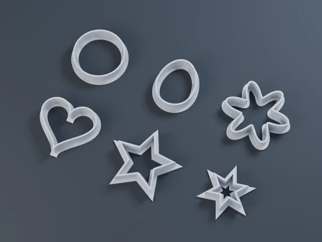 Cookie and Clay Cutter Set