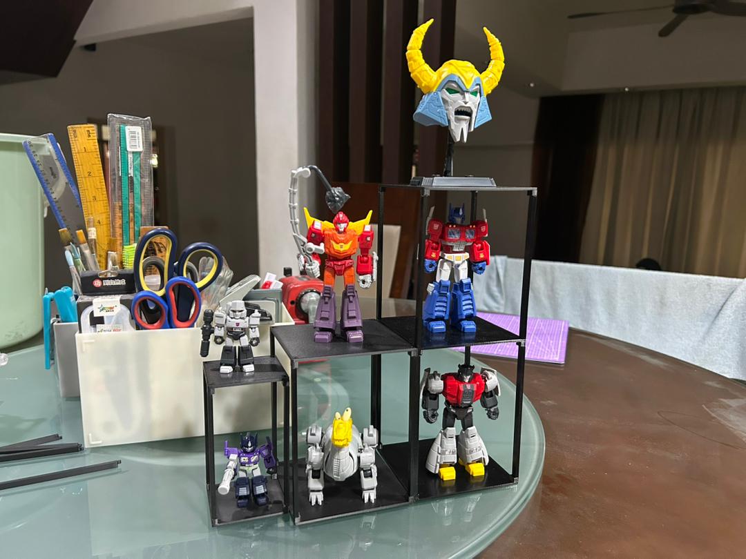 Blokees/Amiibo/Figure Stackable Display Shelf V2