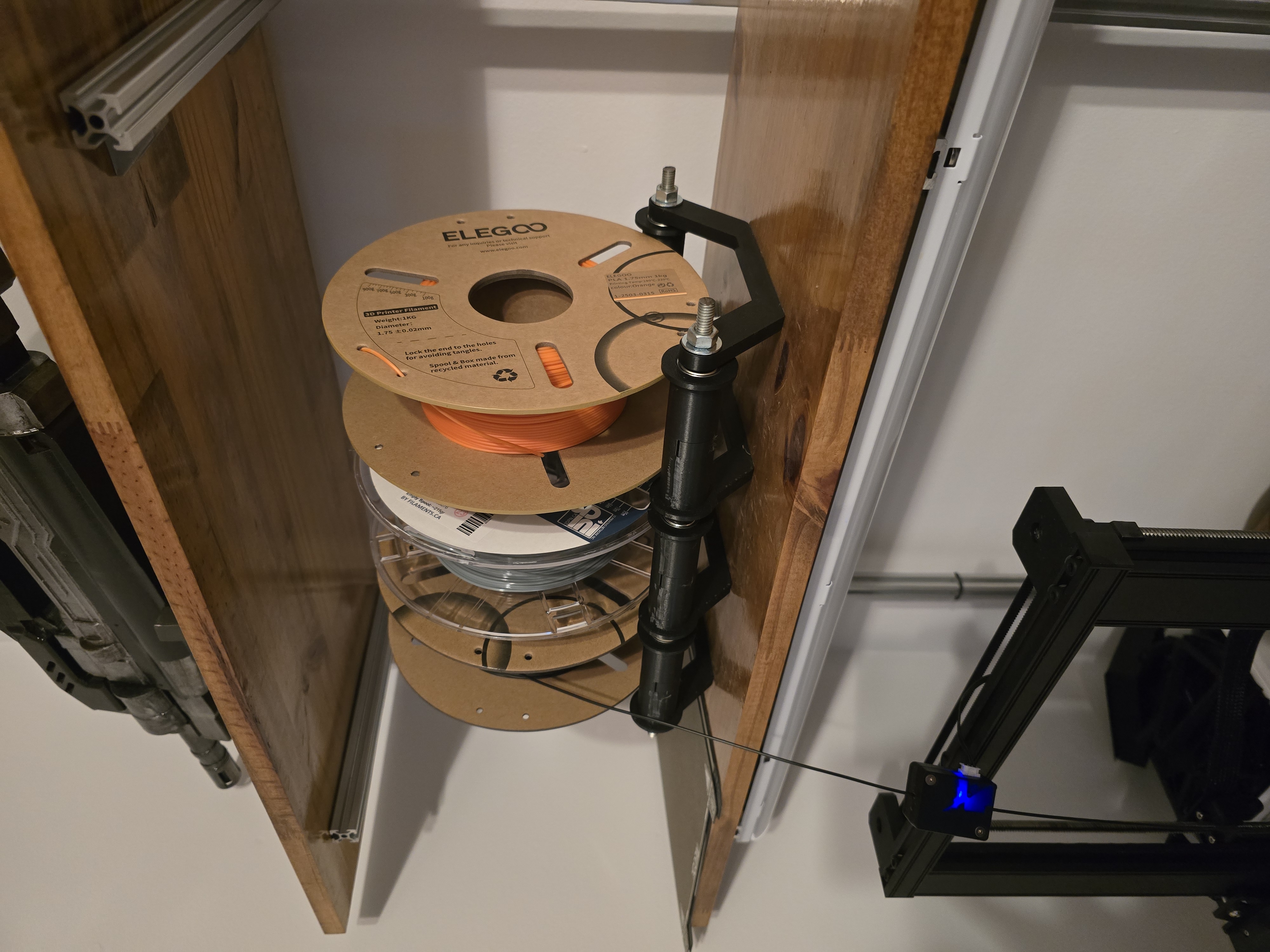 simple modular spool holder