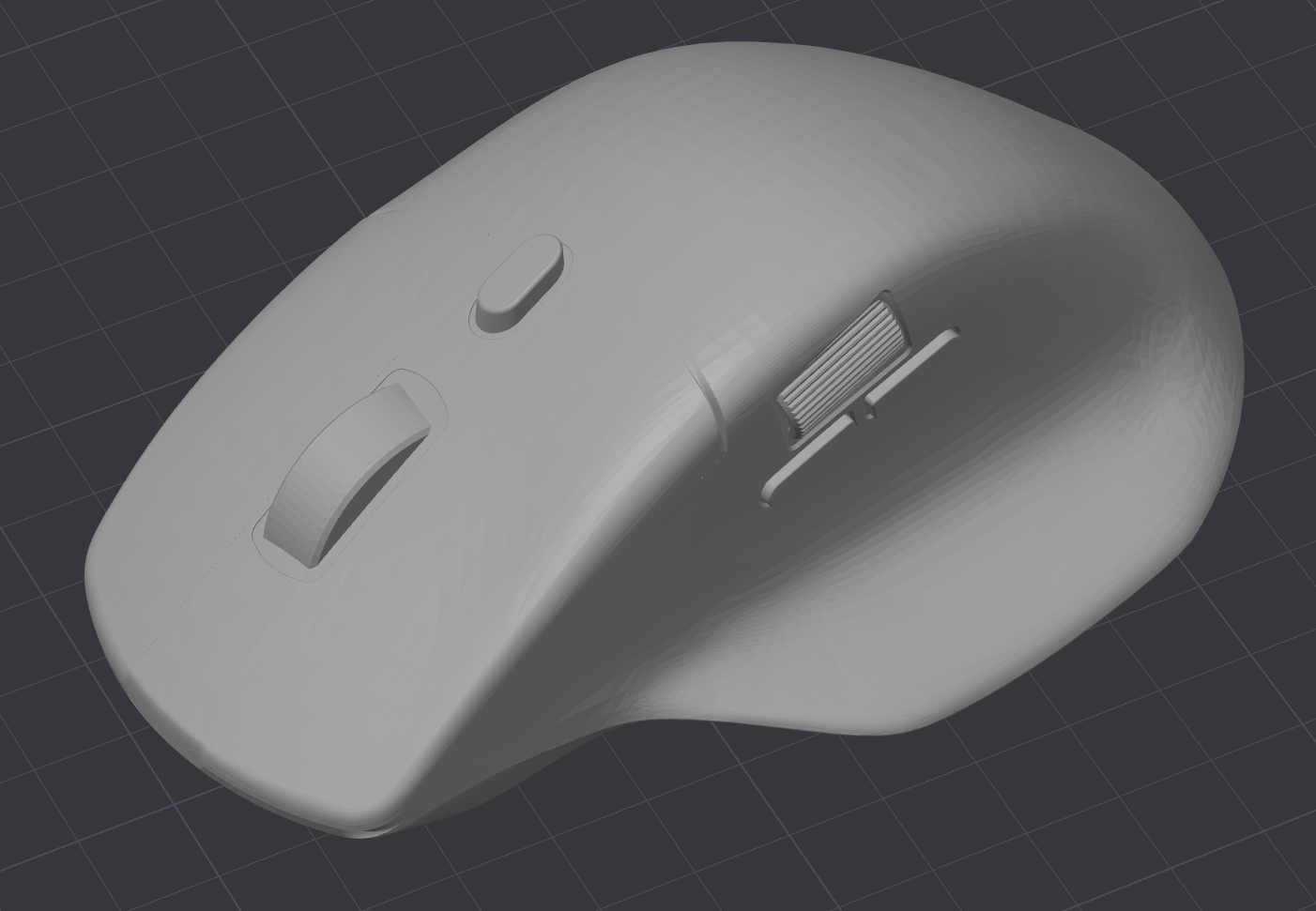 Keychron M6 Mouse Shape 3D model