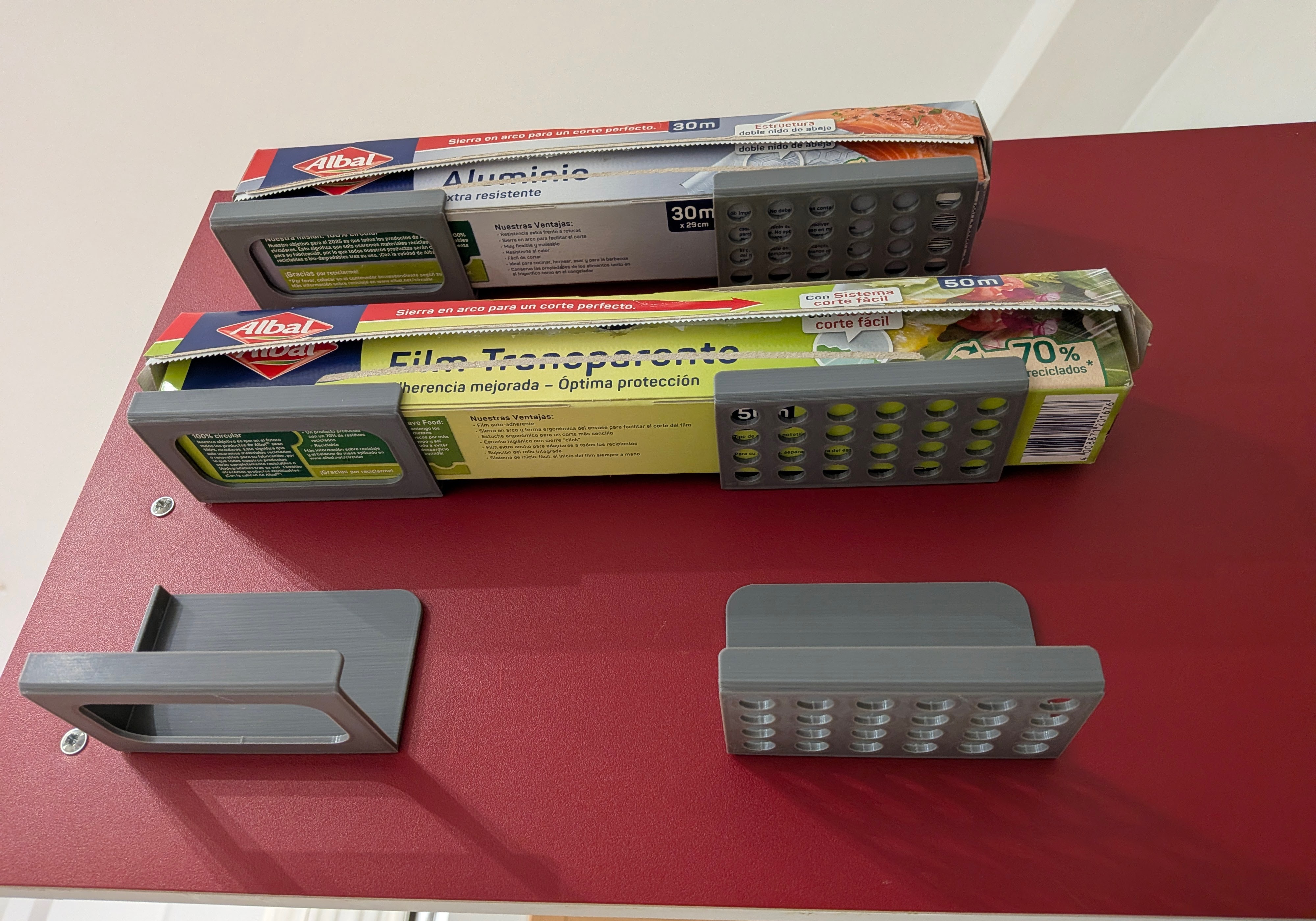Screwless Kitchen Roll & Foil Holder — miniatura 3