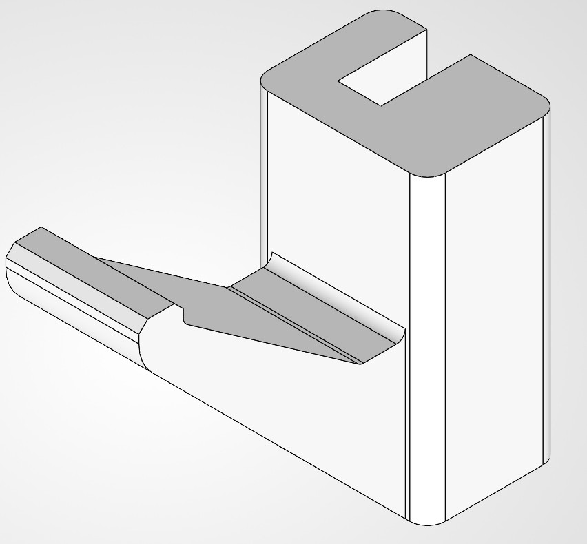 Simple Hook for Universal Peg Board