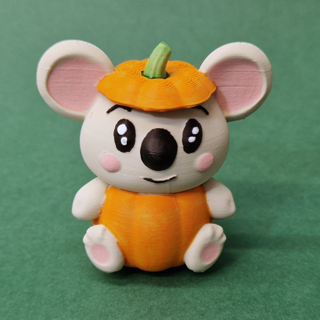 Koala in a Pumpkin