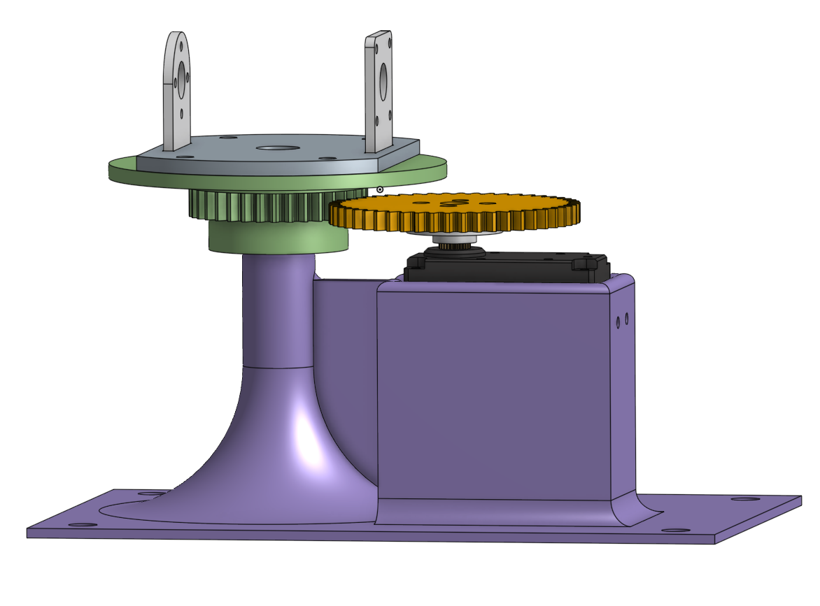 Simple servo turntable (base for a robot arm?)