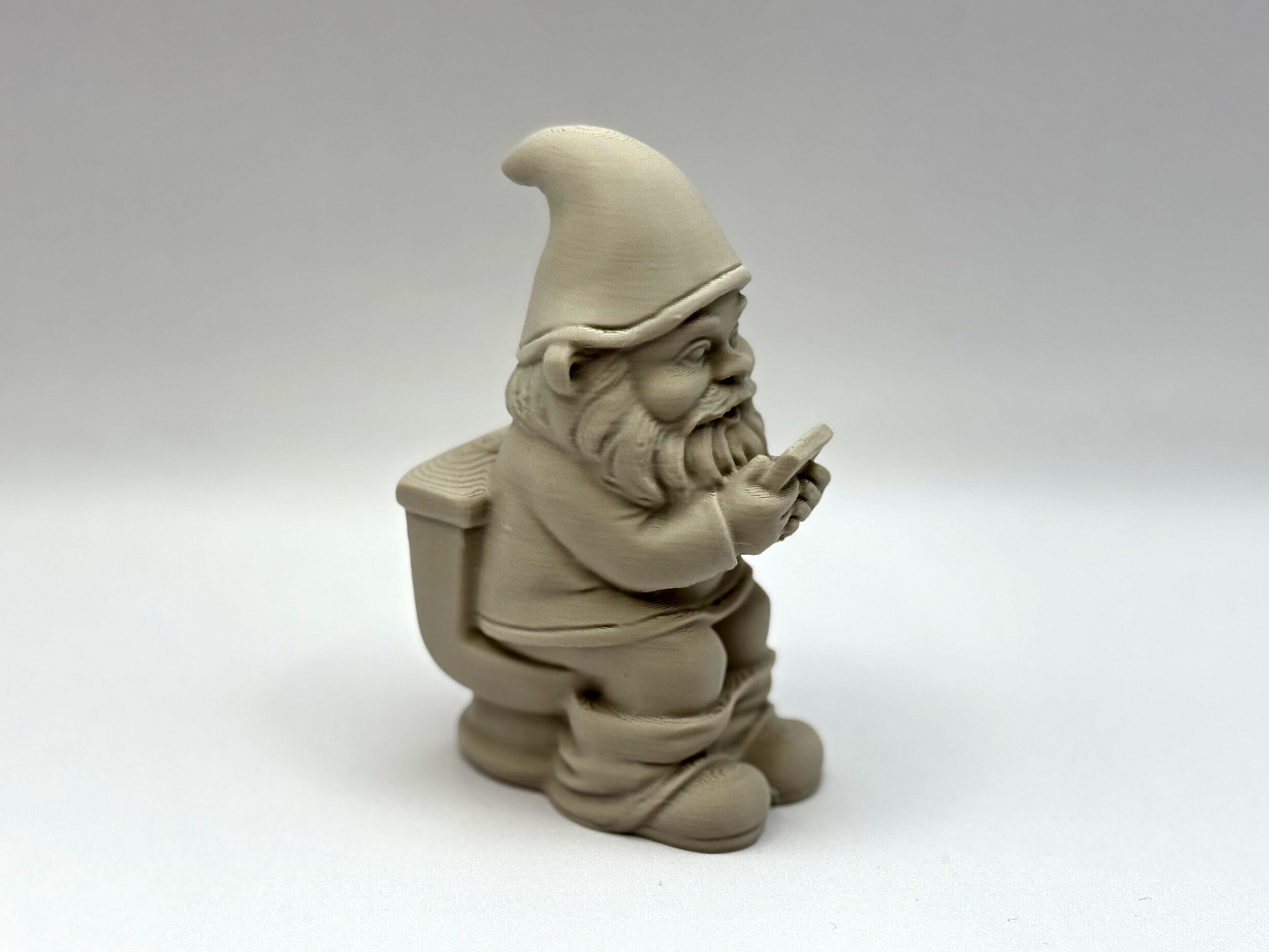 Toilet Garden Gnome