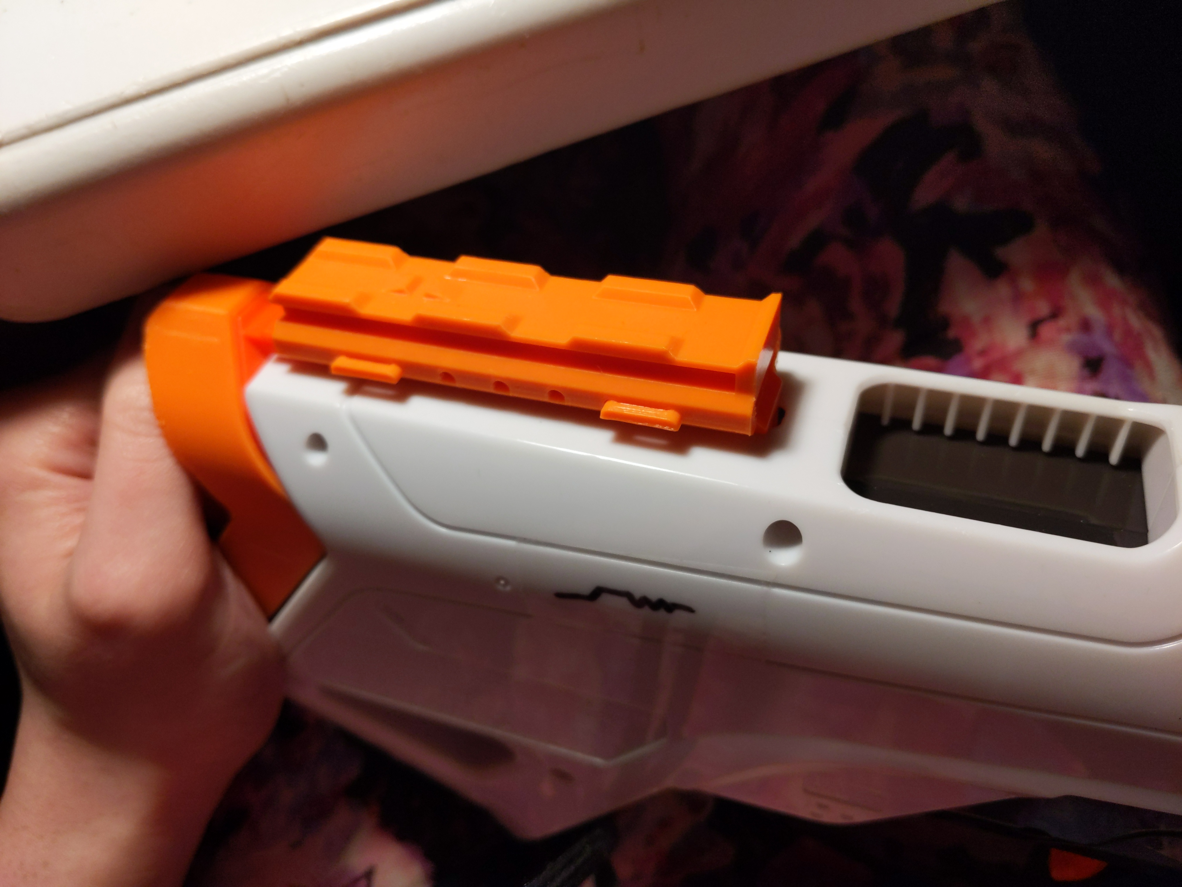 Hardwareless Nerf Rival to N-Strike Rail Adapter
