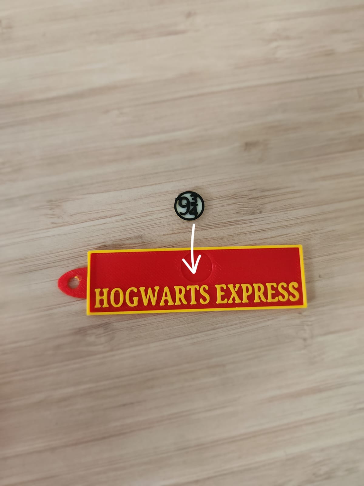 Hogwarts Express keychain (no multi colour system)
