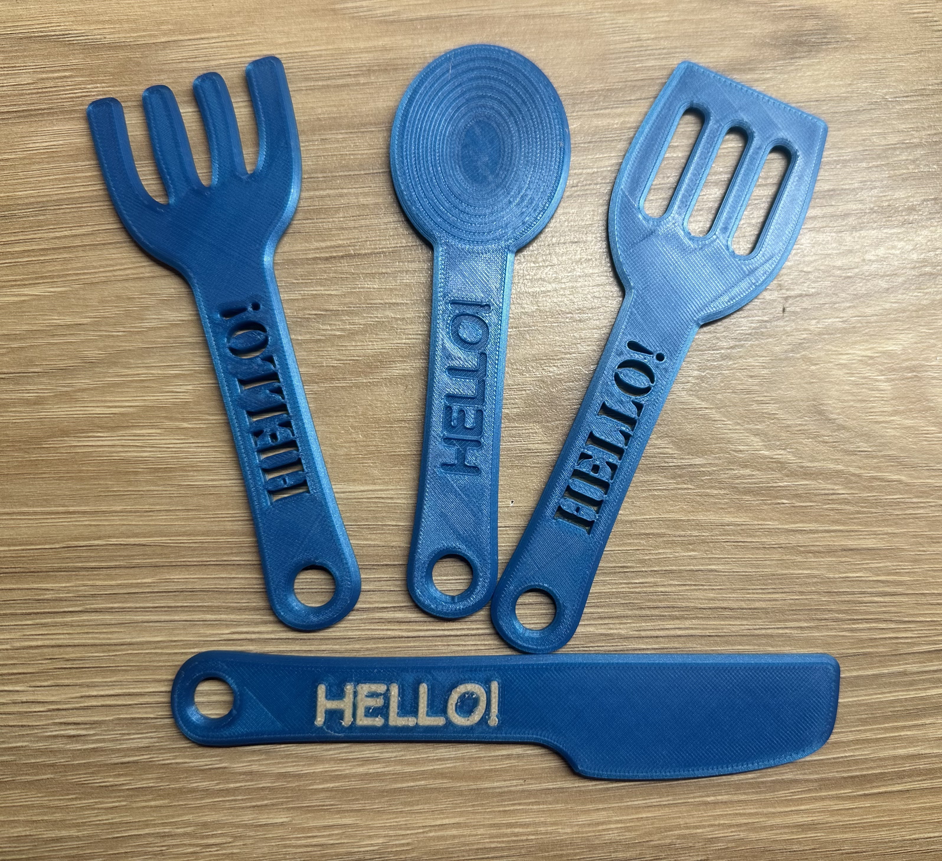Customizable Play Kitchen Utensils