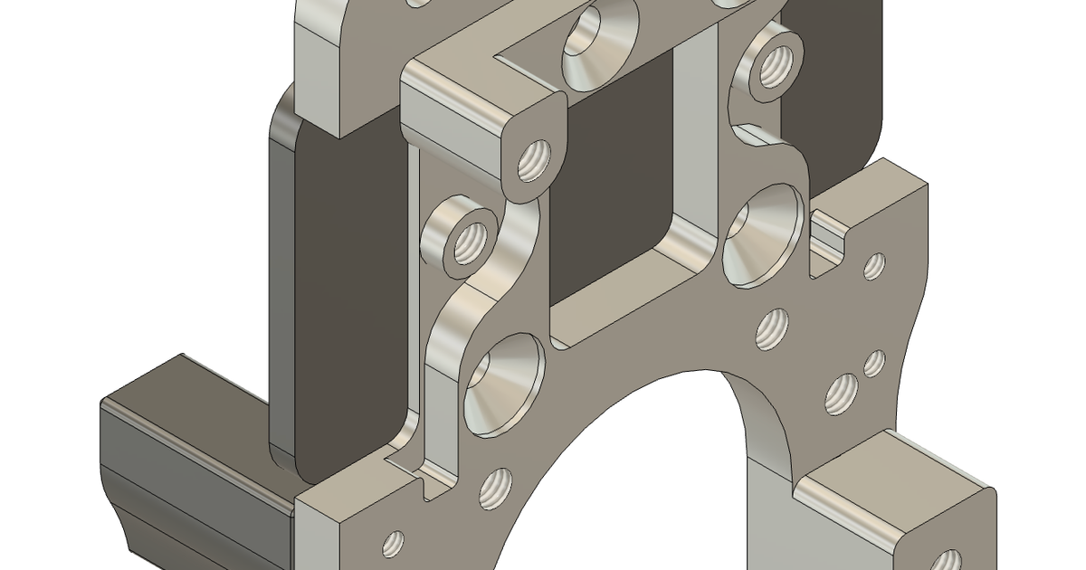 Vitalii3D XOL/A4T Mount Printable Parts by Vitalii3D | Download free ...