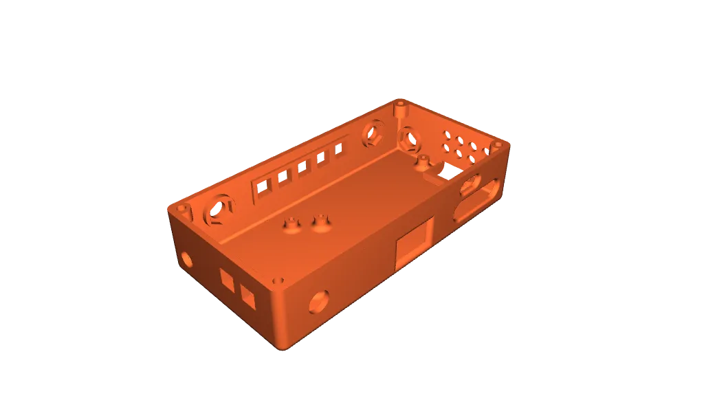 My OpenIPC & RubyFPV VRX Case Radxa Zero 3W V2 by Александр