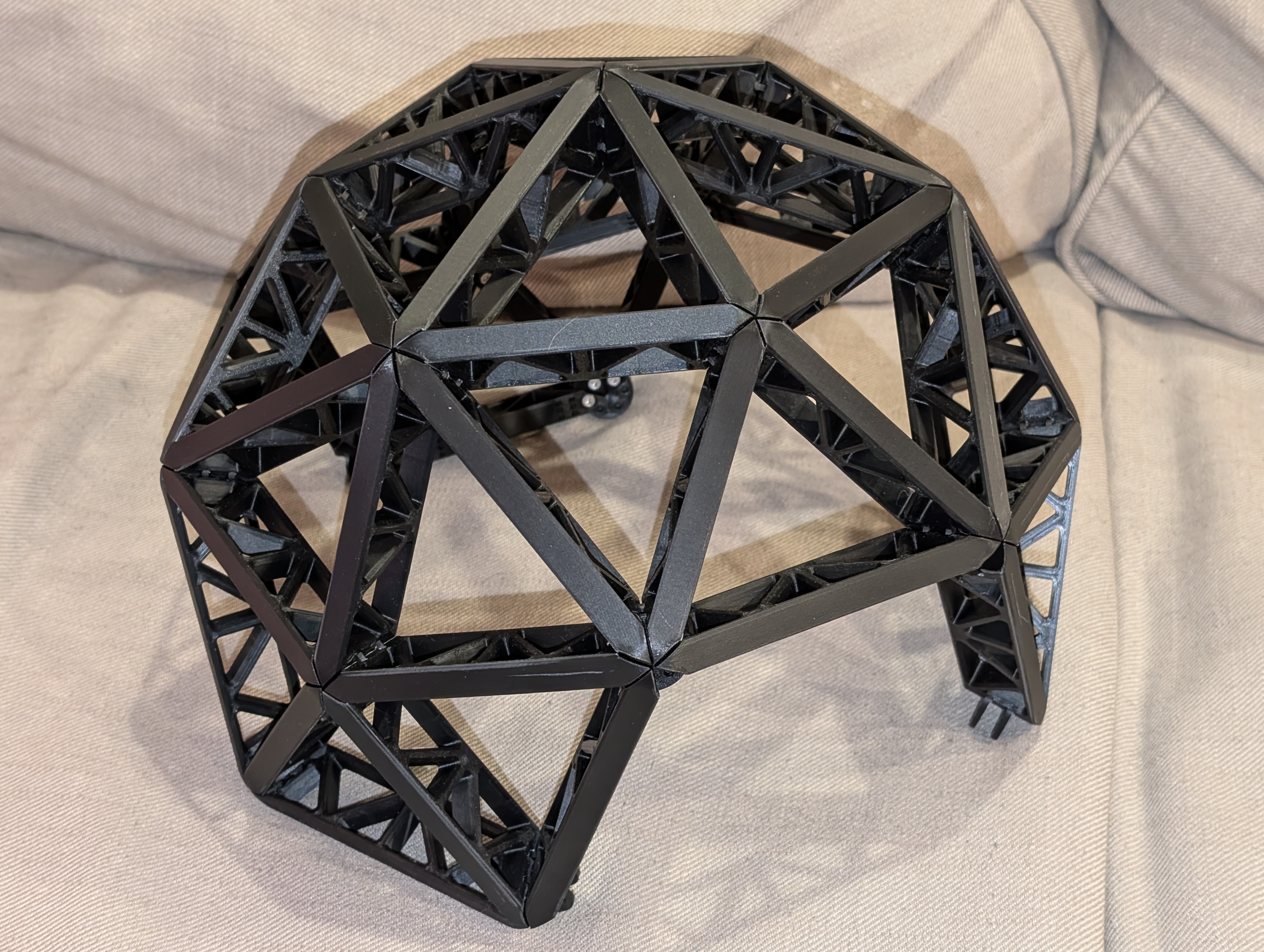 Pentakis Dodecahedron Dome Trusses