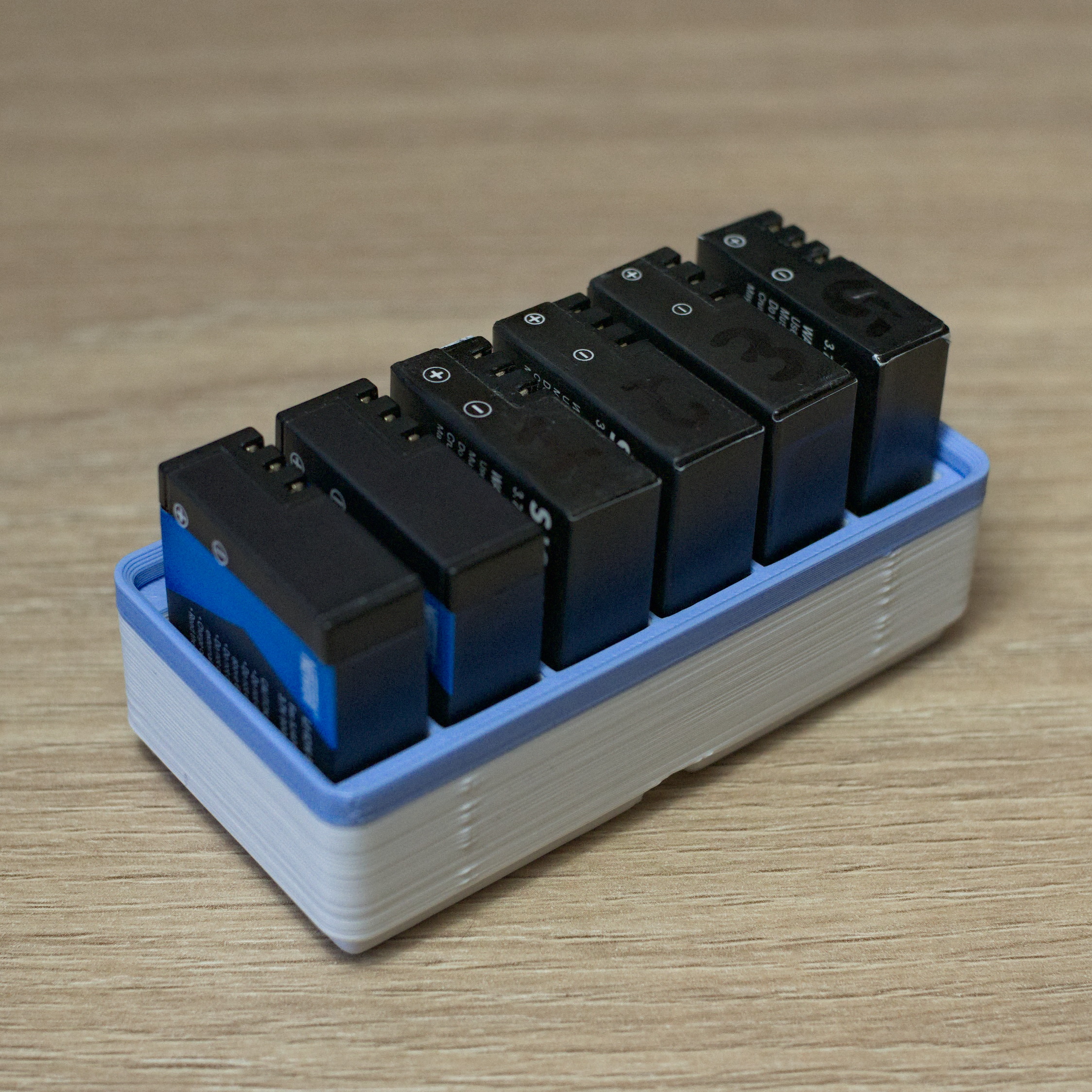 SJ4000/5000 6 batteries Gridfinity bin