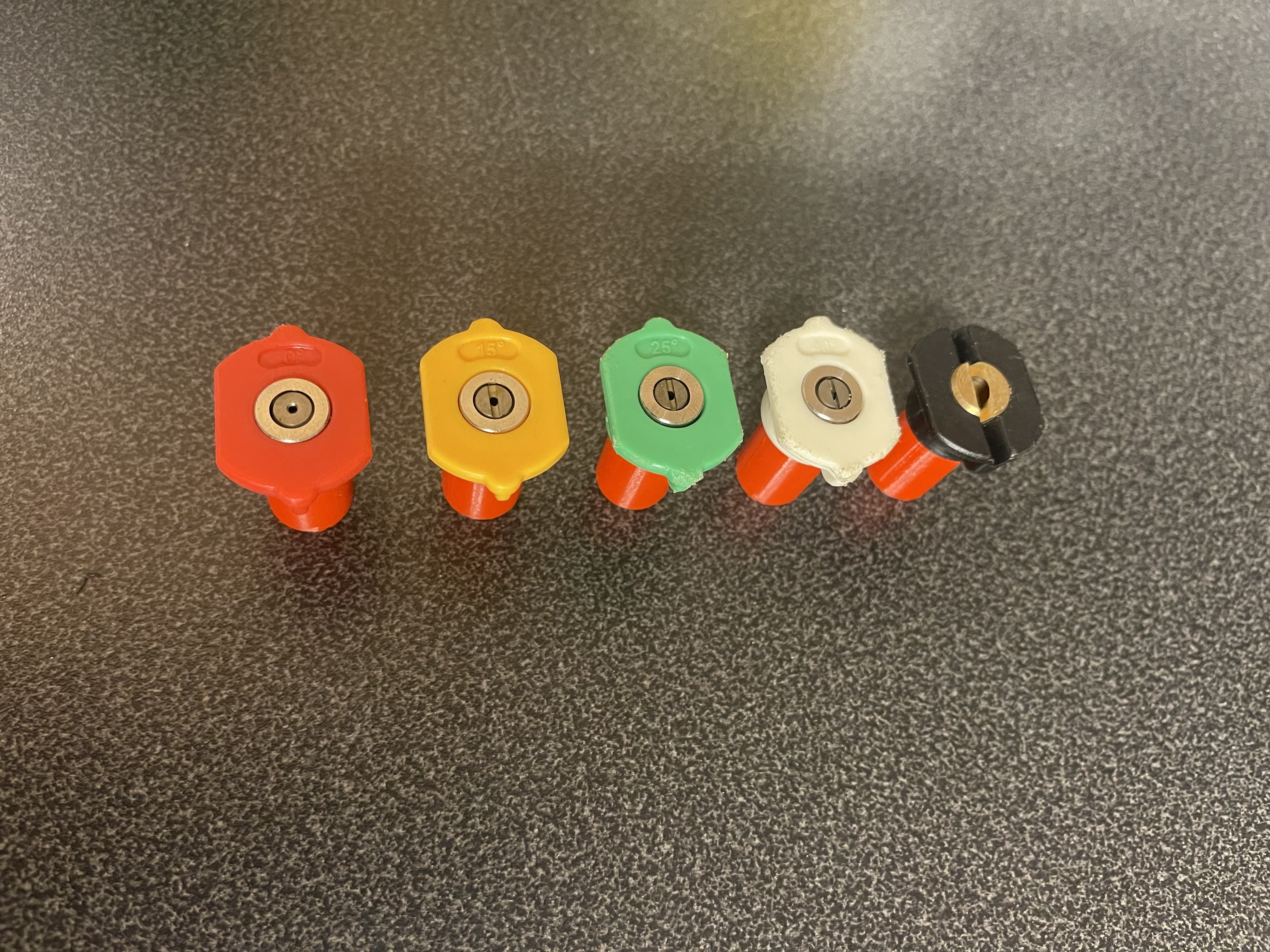 Quick release individual nozzle Wall Mount
