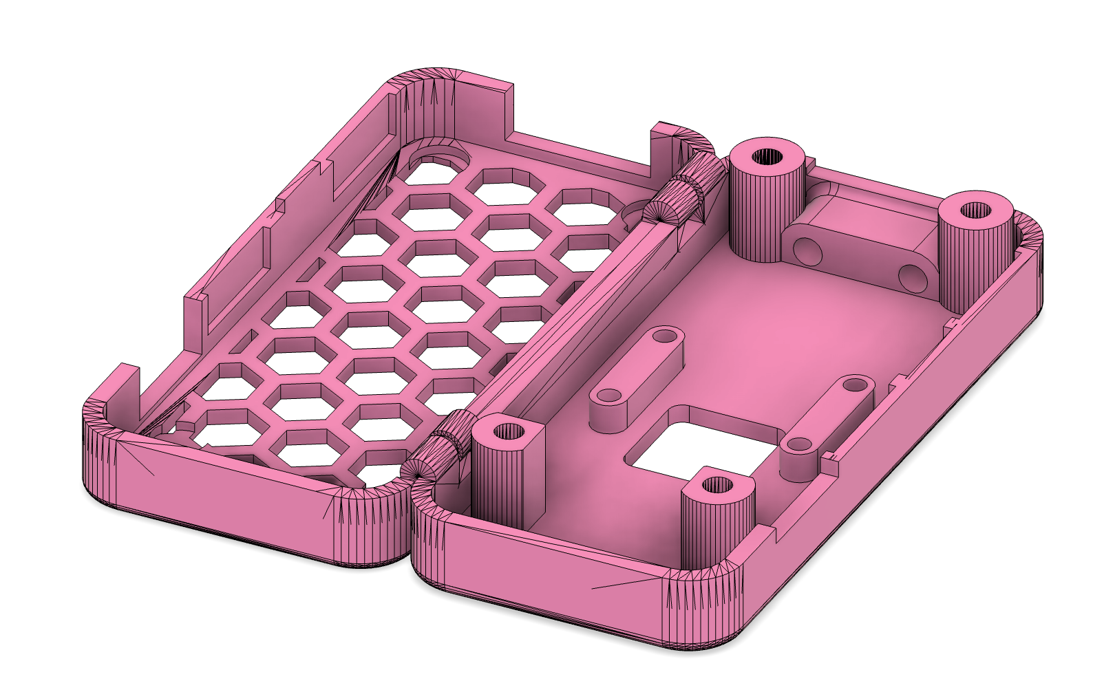 Webcam Case for Raspberry Pi Zero 2W + Raspberry Pi Camera 3