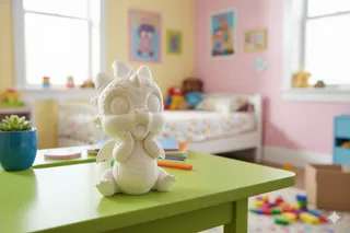 Surprised Cute Dragon – Adorable Figurine