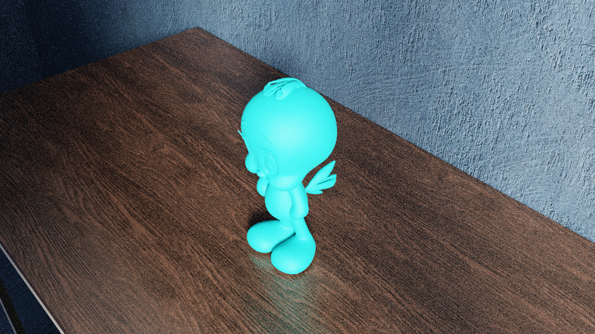 Miniatura 4 do modelo 3D Plush Tweety