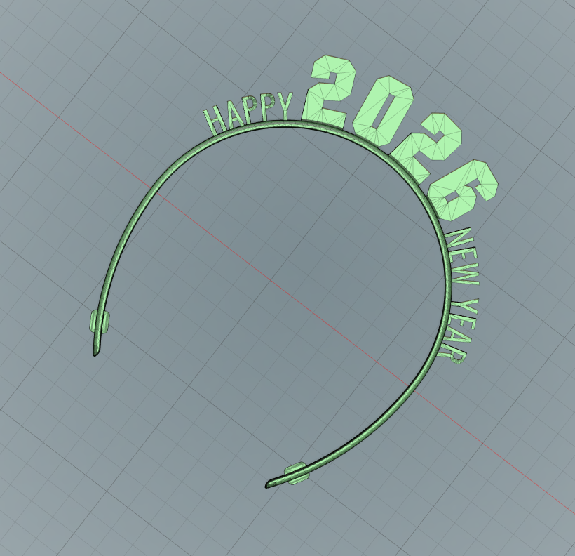 Happy New Year 2026 XS (Kids Version)