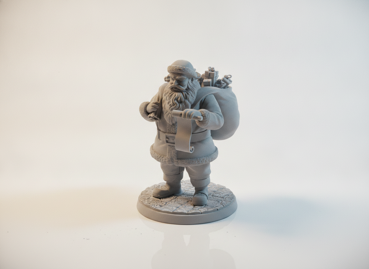 Santa Reading — miniatura 2