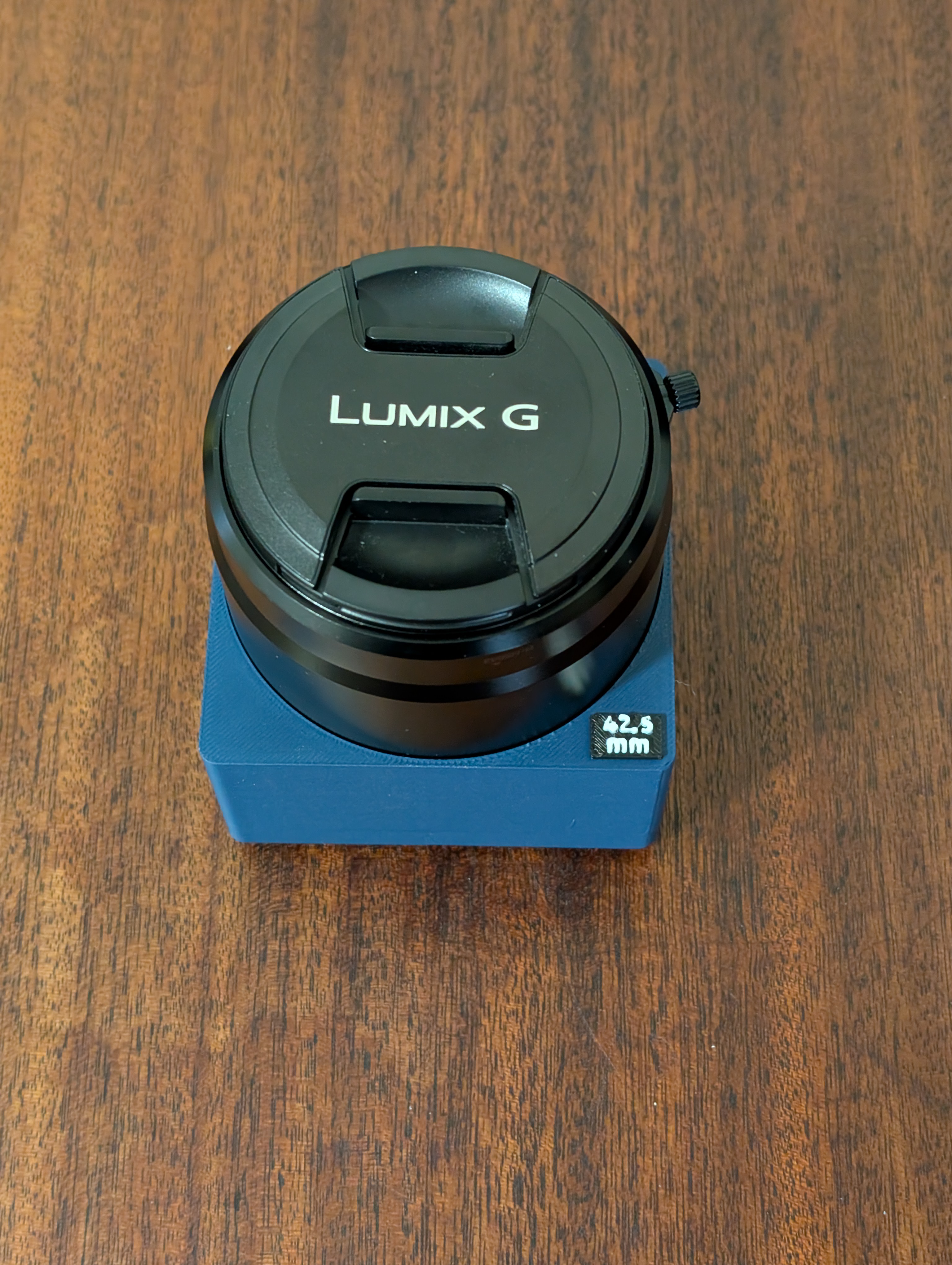 Panasonic Lumix 42.5mm f/1.2 Lens Holder - Gridfinity