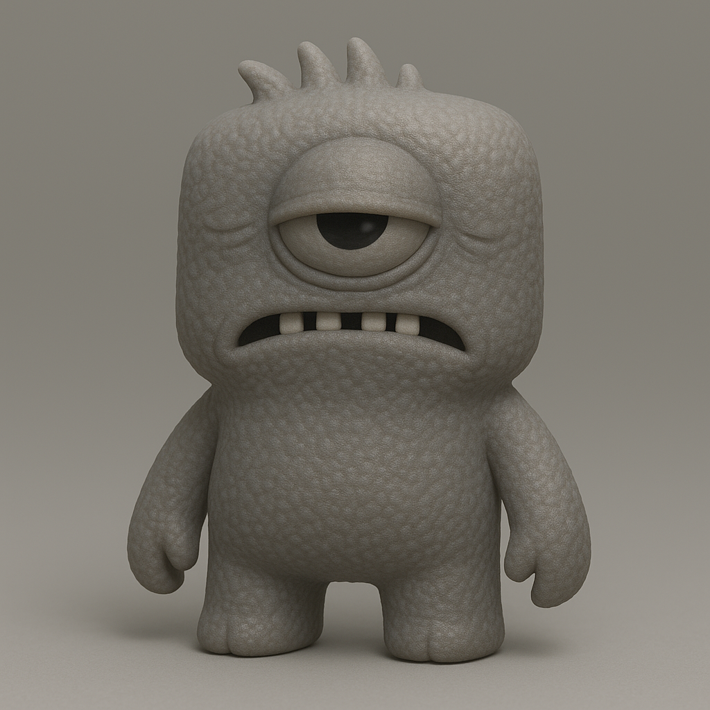Ugly Monster One-Eyed Cyclops