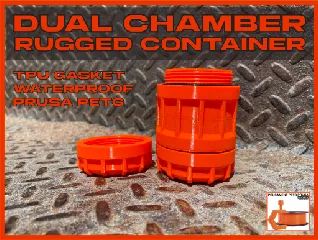 Dual Chamber Rugged Container