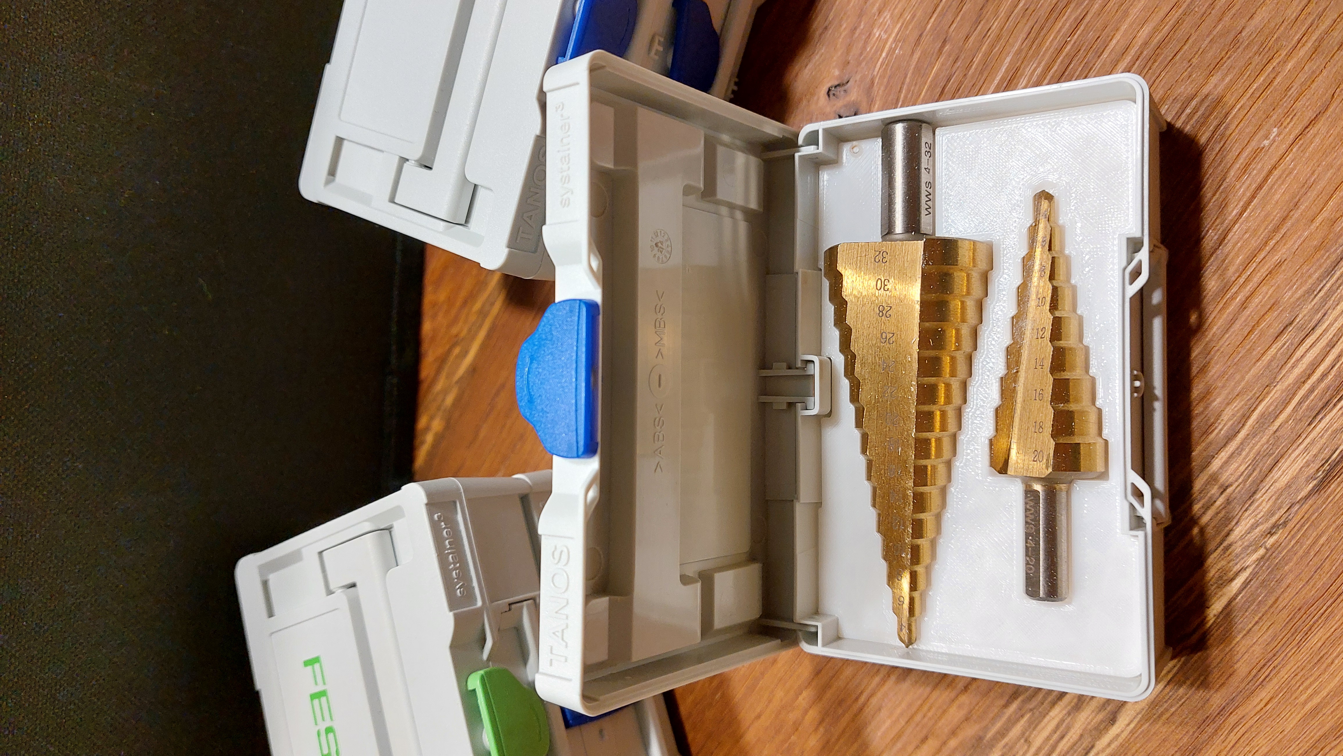 Micro Systainer stepdrill insert 3D model