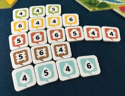 Dorfromantik Number Tokens