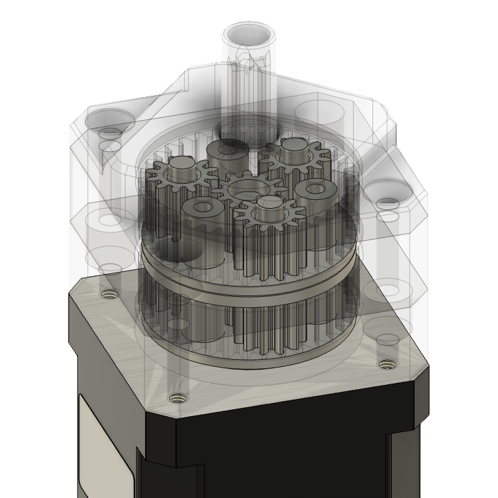 NEMA 17 Planetary Gearbox (Modular)