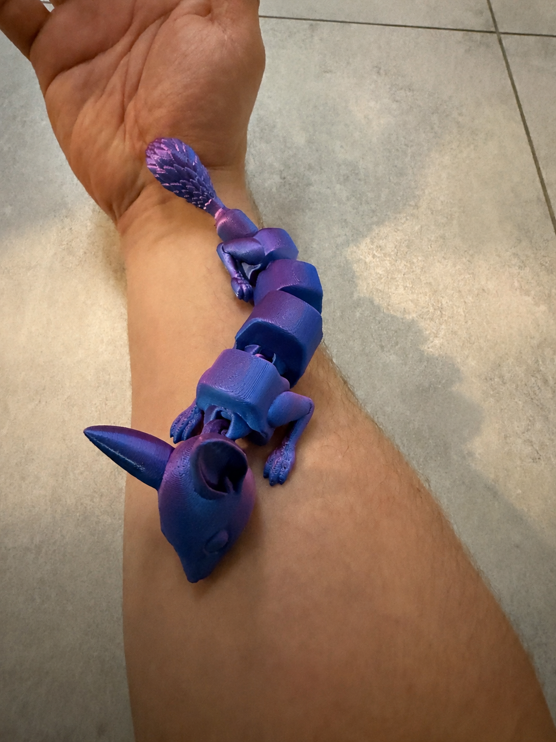 The Simplest Modular Model — Support-Free, Quick Print: Armored Squirrel