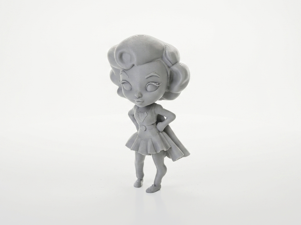Chibi Marilyn Monroe Figurine Cute 3D Printable