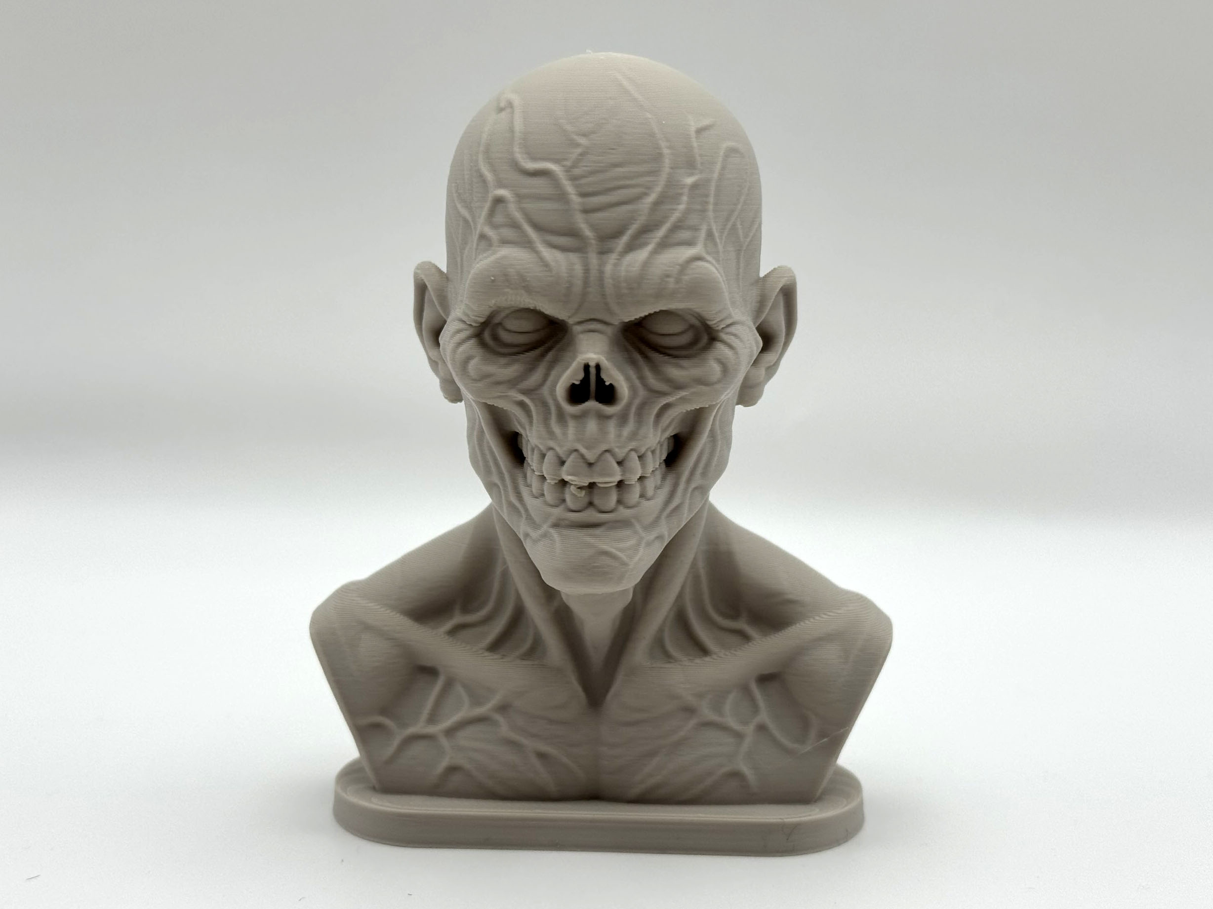 Zombie Skeleton Bust