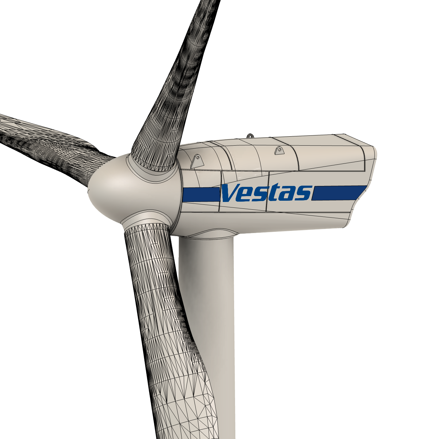 1:87 Vestas V90 windturbine
