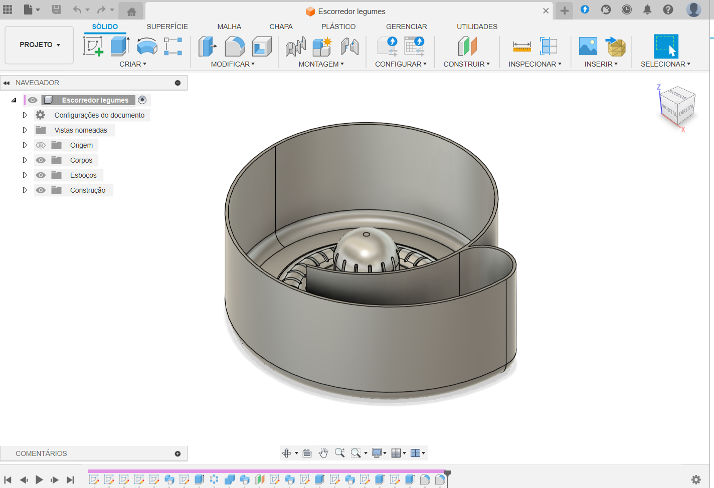 Rotating colander — miniatura 2
