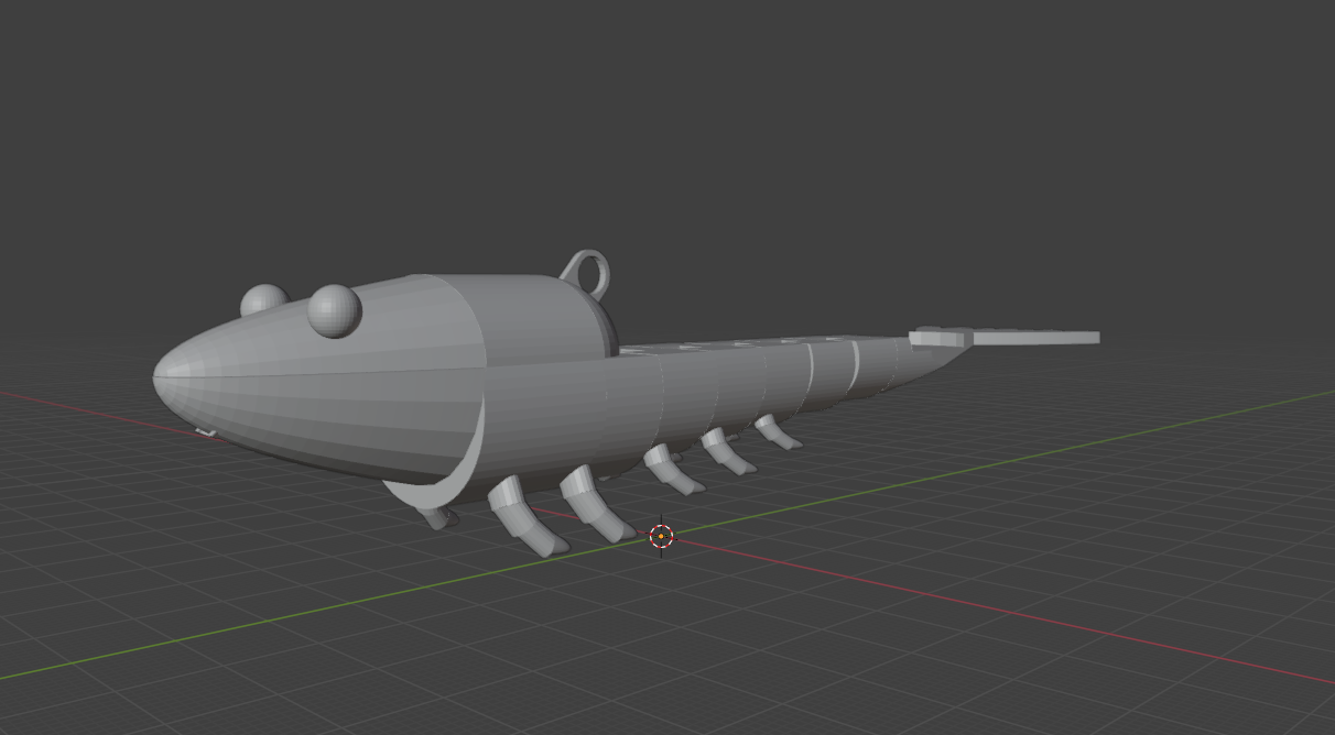 Articulated shrimp