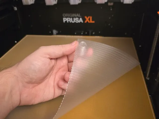 Perfect First Layer for Prusa XL with handle