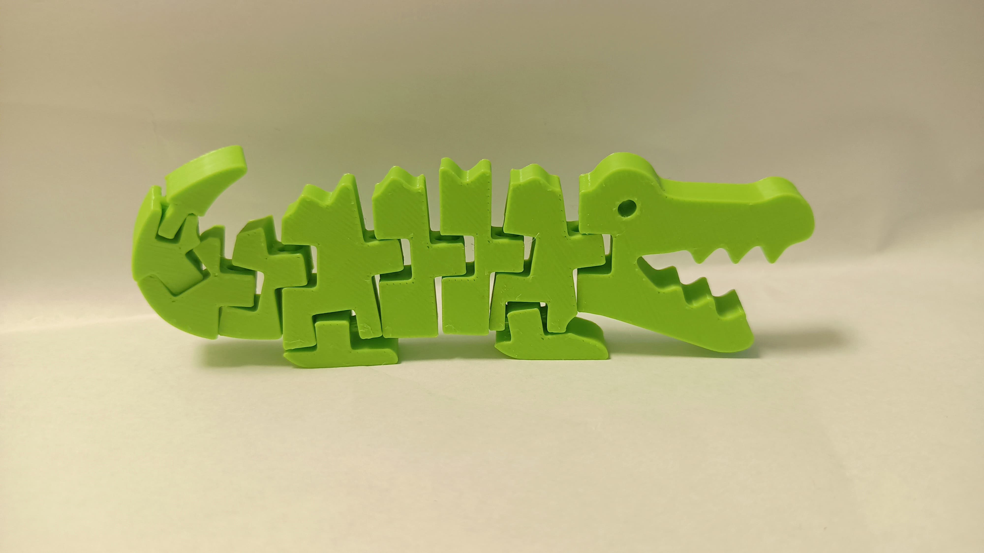 Flexi Crocodile Toy — miniatura 2