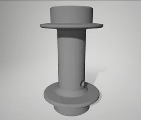 Winch drum for 3D Sets cars