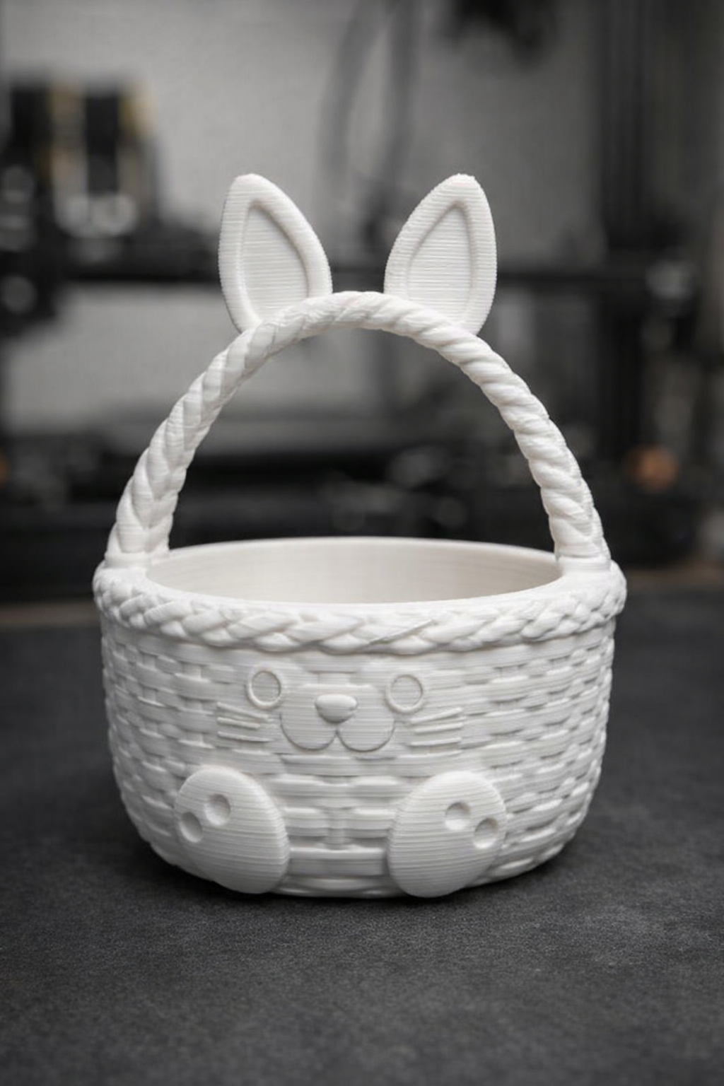 Bunny Basket – Cute Easter Basket for 3D Printing