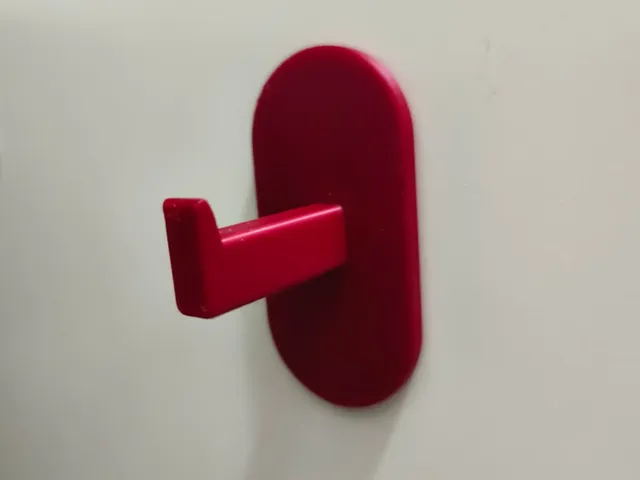 Wall-Mounted Utility Hook (No-Drill)