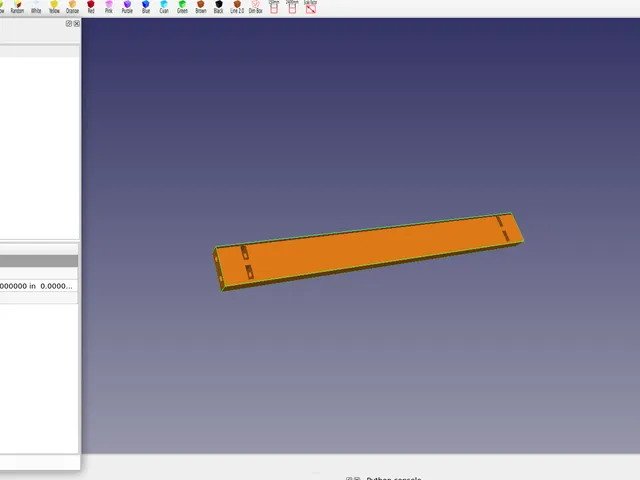 Cross Rail with Captive Nuts for 10 inch mini server rack.