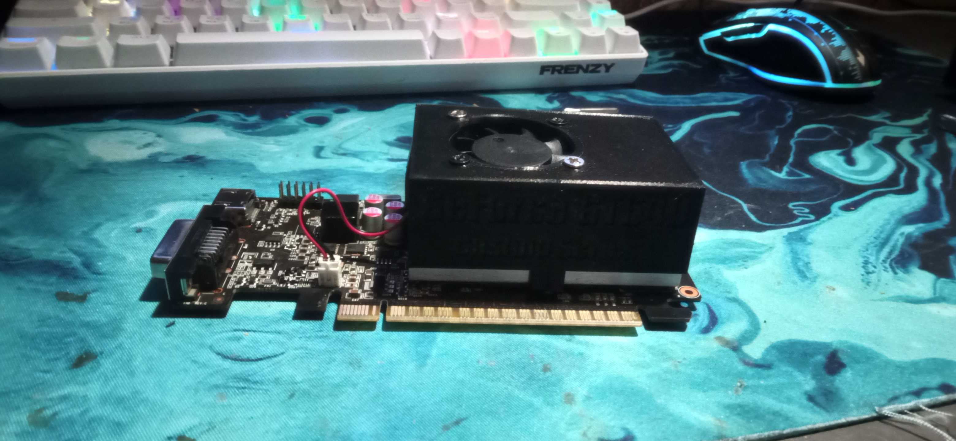 Palit GeForce GT 640 Custom Fan Shroud with Snap-Fits