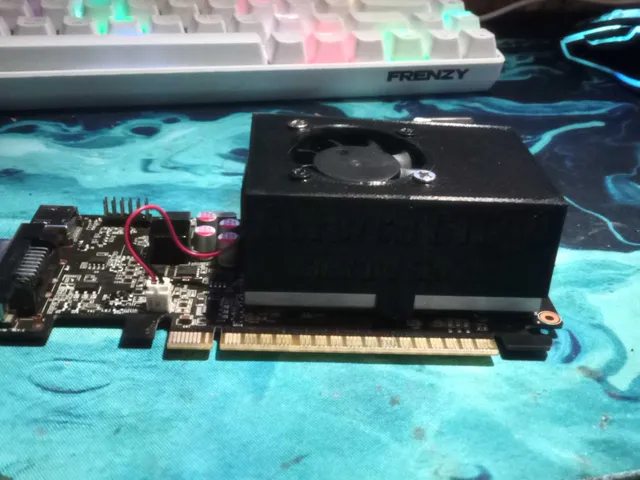 Palit GeForce GT 640 Custom Fan Shroud with Snap-Fits