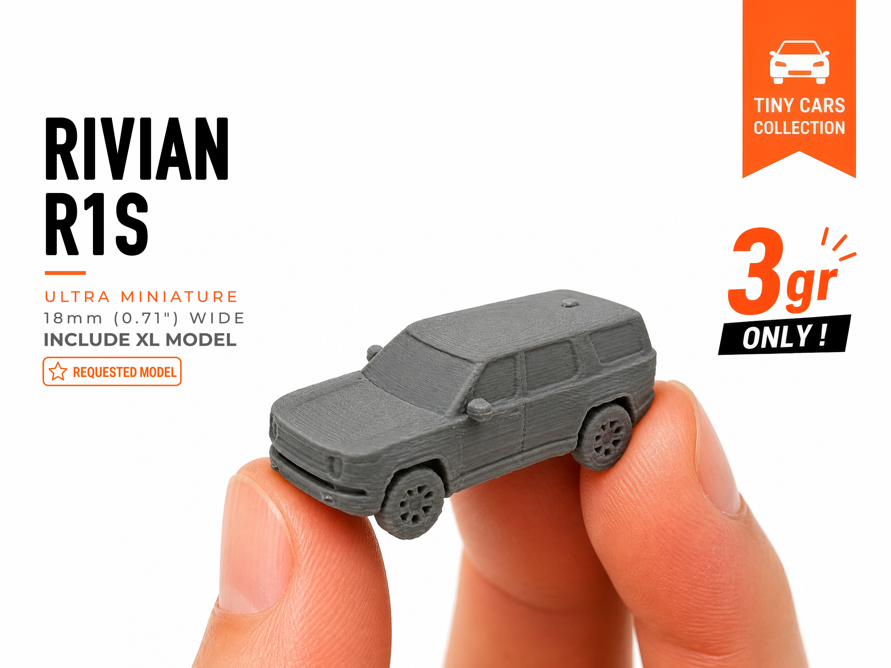 Tiny Rivian R1S - Mini Cars Series