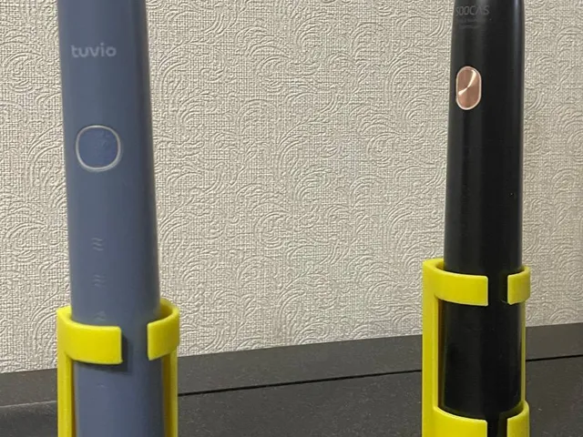 wall brush holder for tuvio and soocas electric brushes